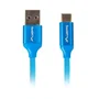 Lanberg CA-USBO-22CU-0018-BL Cable USB 2.0 tipo C a tipo A, 1,8 m, Azul